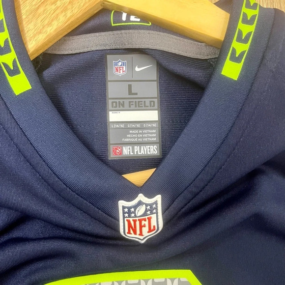 Nike NFL Seahawks Jersey #3 Wilson - Picture 4 of 8